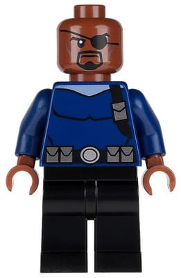 Nick Fury - Dark Blue Shirt