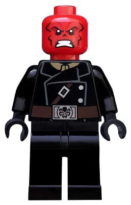 Red Skull - Dark Brown Belt