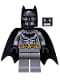 Batman - Dark Bluish Gray Suit, Gold Belt, Black Hands, Spongy Cape, Scuba Mask Head