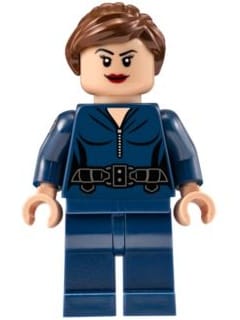 Maria Hill - Dark Blue Suit, Printed Right Arm