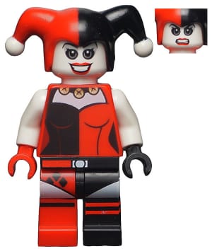 Source: BrickLink Harley Quinn - White Arms
