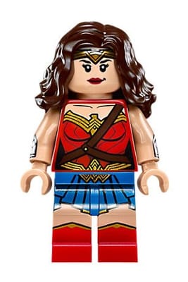 Wonder Woman - Red Torso, Blue Skirt
