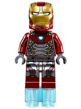 Source: BrickLink Iron Man - Mark 47 Armor