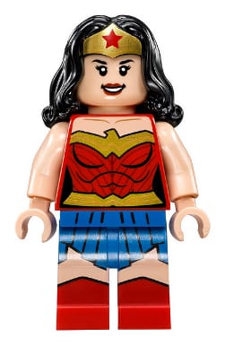 Wonder Woman -  Gold Tiara, Blue Skirt