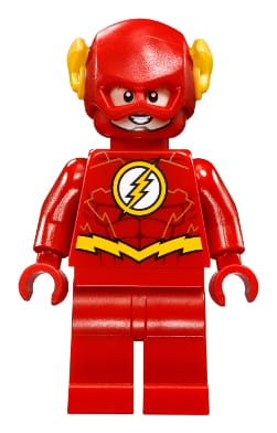 The Flash - Gold Outlines on Chest