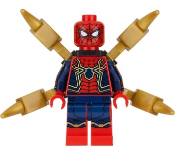 Source: BrickLink Iron Spider-Man - Mechanical Arms with Barbs