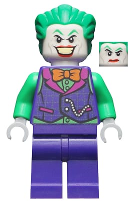 Source: BrickLink The Joker - Orange Bow Tie, Green Arms