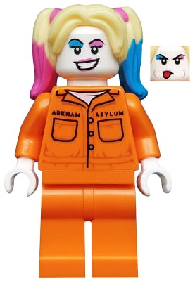 Source: BrickLink Harley Quinn - Prison Jumpsuit