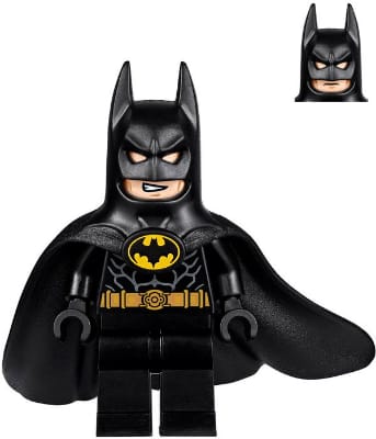 Batman - One Piece Cowl and Cape with Complex Bat Logo (1989)