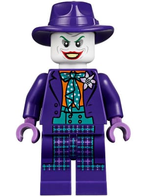 The Joker - Dark Turquoise Bow Tie, Printed Legs