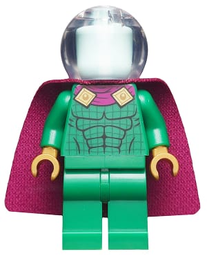 Mysterio - Light Aqua Head, Trans-Clear Helmet