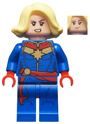 Captain Marvel - Bright Light Yellow Hair