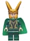 Loki - Spongy Cape (Juniors), Dark Green Legs