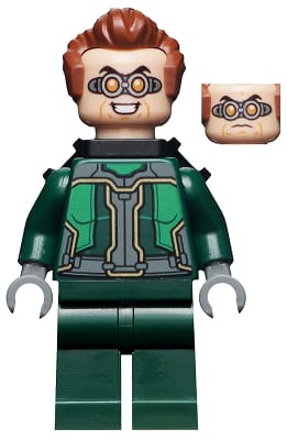 Dr. Octopus (Otto Octavius) / Doc Ock - Dark Green Suit, Neck Bracket