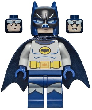 Batman - Classic TV Series, Goggles and Light Bluish Gray Torso
