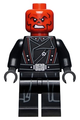 Red Skull - Printed Legs