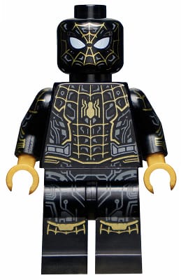 Source: BrickLink Spider-Man - Black and Gold Suit