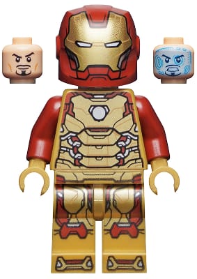 Iron Man - Pearl Gold Armor and Legs