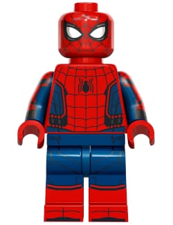 Spider-Man - Printed Dark Blue Arms and Red Feet