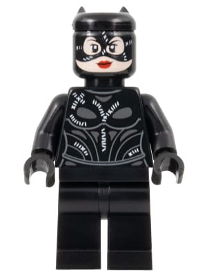 Catwoman - Black Stitched Suit and Mask