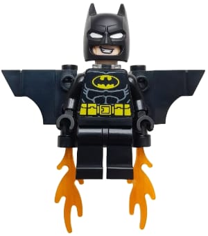 Source: BrickLink Batman - Jet Pack with Flames