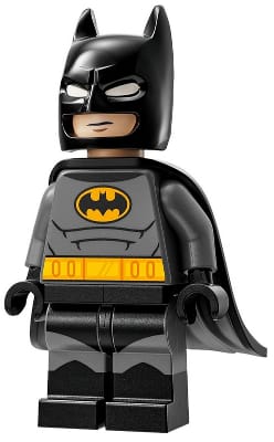 Batman - Dark Bluish Gray Suit, Flexible Rubber Cape