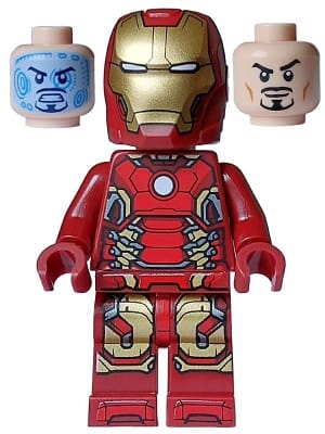 Iron Man - Mark 43 Armor, Light Nougat Head