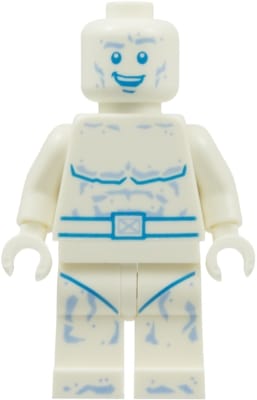 Iceman - Dark Azure Eyes and Mouth