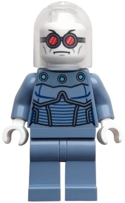 Source: BrickLink Mr. Freeze - Sand Blue Outfit