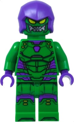 Green Goblin - Green Outfit, Dark Purple Hood