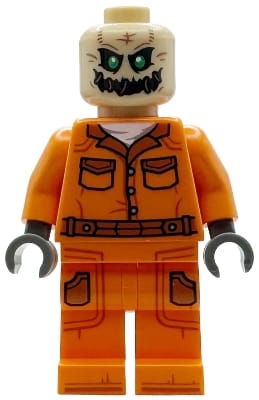 Source: BrickLink Scarecrow - No Hat, Prison Jumpsuit, Side Pockets