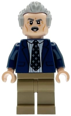J. Jonah Jameson - Dark Blue Suit, Light Bluish Gray Hair