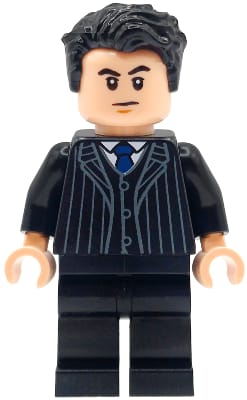 Source: BrickLink Bruce Wayne - Black Suit with Dark Blue Tie