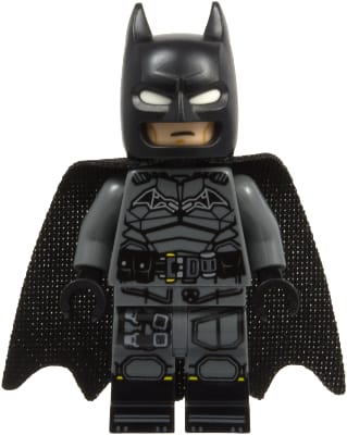 Batman - Dark Bluish Gray Suit, Cowl with White Eyes, Black Boots