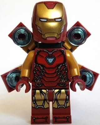 Iron Man - Mark 85 Armor, Large Helmet Visor, Power Lasers