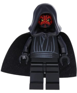 Source: BrickLink Darth Maul - Hood and Cape, Sash without Pouch