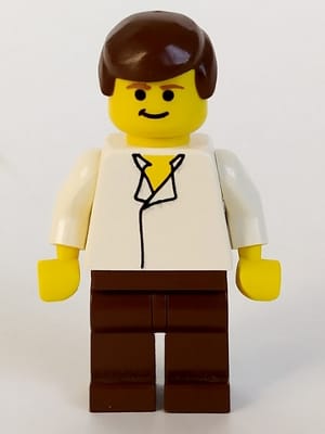 Han Solo - White Shirt without Wrinkles, Brown Legs