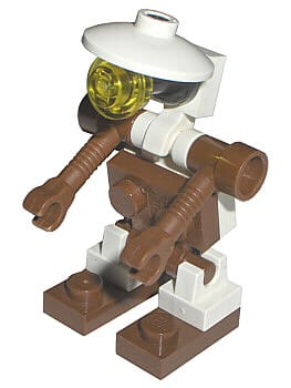 Source: BrickLink Pit Droid (Anakin's) - Brown Arms