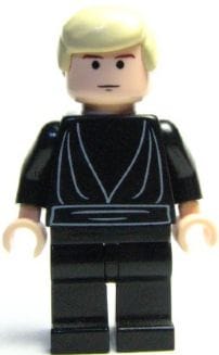 Luke Skywalker -  Light Nougat, Black Tunic