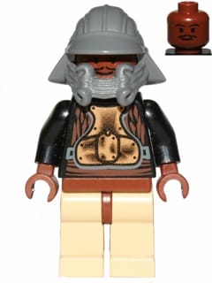 Lando Calrissian - Skiff Guard, Reddish Brown Hips