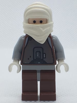 Dengar - Reddish Brown Torso, White Ninja Wrap