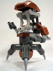 Source: BrickLink Droideka (Destroyer Droid) - Copper Top