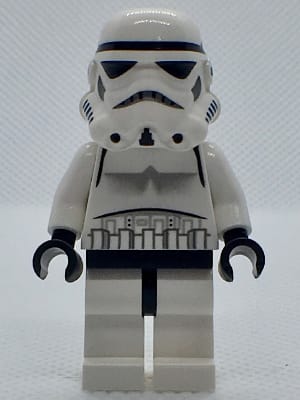 Imperial Stormtrooper - Black Head, Dotted Mouth Helmet