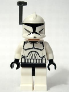 Clone Trooper (Phase 1) - Dark Bluish Gray Rangefinder, Large Eyes