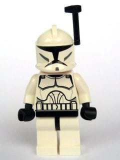 Clone Trooper (Phase 1) - Black Rangefinder, Large Eyes