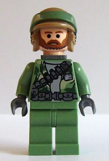 Endor Rebel Commando - Brown Beard, Backpack