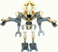 General Grievous - Bent Legs, Tan Armor