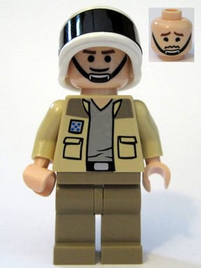 Source: BrickLink Captain Antilles - Light Bluish Gray Shirt