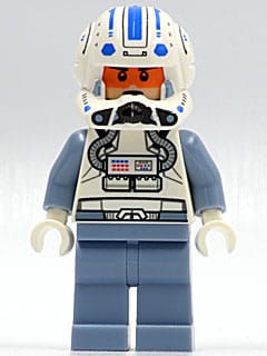 Clone Trooper Pilot Captain Jag (Phase 2) - Sand Blue Arms and Legs