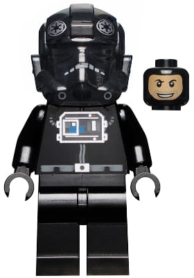 Imperial TIE Fighter Pilot - Black Head, Balaclava